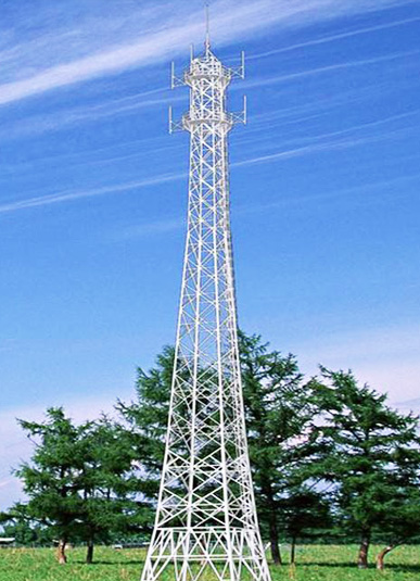 Four Legged Tubular Communication Tower