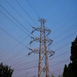 Angle steel transmission tower