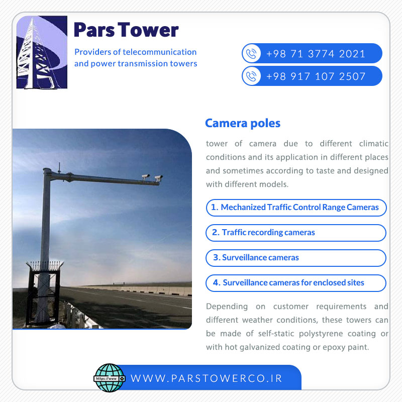 Camera poles en