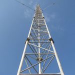Guyed tower